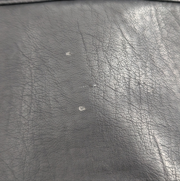 Topshop Black Faux Leather Jacket - Picture 5 of 6